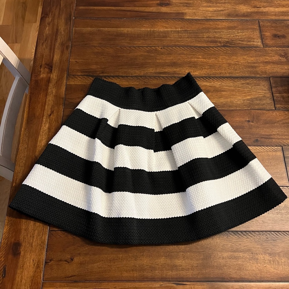 EYESHADOW Pleated A-Line Skirt Size Large